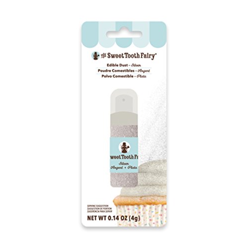 American Crafts The Sweet Tooth Fairy Edible Dust Pump - Pastry Decorating Powder - 0.14 Ounces, Silver American Crafts The Sweet Tooth Fairy Edible Dust Pump - Pastry Decorating Powder - 0.14 Ounces, Silver von American Crafts