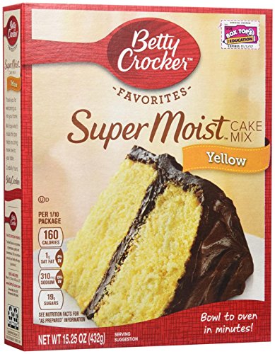 Betty Crocker Super Moist Yellow Cake Mix - 15.25 oz by Betty Crocker von American Food Store