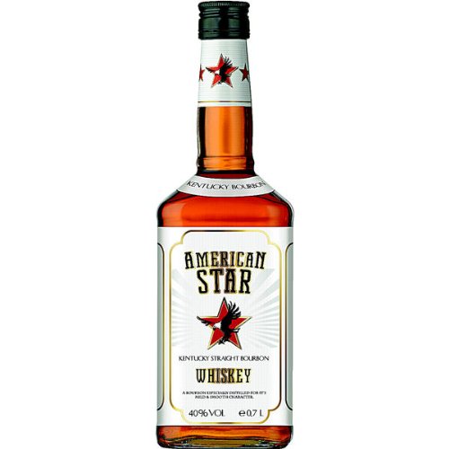 6 Flaschen American Star Bourbon Whisky 40% Vol. a 700ml von American Star