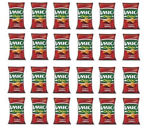 24x Amica Chips Ketchips Ketchup Patatine Kartoffelchips gesalzen 50g Kartoffel 24x Amica Chips Ketchips Ketchup Patatine Kartoffelchips gesalzen 50g Kartoffel von Amica Chips