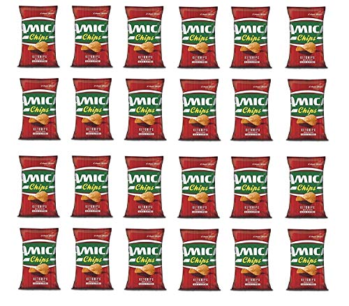 24x Amica Chips Ketchips Ketchup Patatine Kartoffelchips gesalzen 50g Kartoffel von Amica Chips