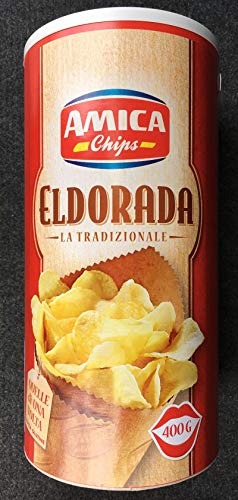 3x Amica Chips Eldorada Classica Chips Kartoffelchips gesalzen 400g Kartoffel 3x Amica Chips Eldorada Classica Chips Kartoffelchips gesalzen 400g Kartoffel von Amica Chips