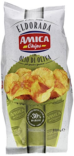Amica Eldorada Olivenöl, 5er Pack (5 x 130 g) von Amica Chips