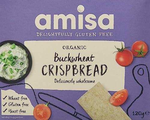 Amisa Bio-Buchweizen-Knusselbrot, 150 g, 3 Stück von Amisa