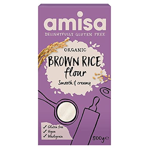 Amisa Bio-Reismehl, glutenfrei, 500 g von Amisa