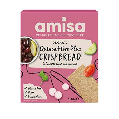 Amisa | Crispbread - Quinoa Fibre Plus | 12 x 100G von Amisa