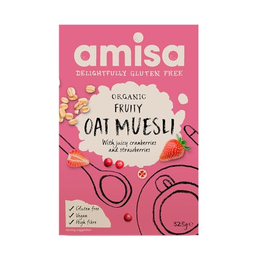 Amisa Fruchtig Hafer Müsli, 1er Pack (1 x 325 g) von Amisa