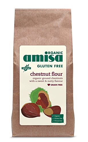 Amisa Glutenfreies Org Kastanienmehl, 350 g, 4 Stück von Amisa