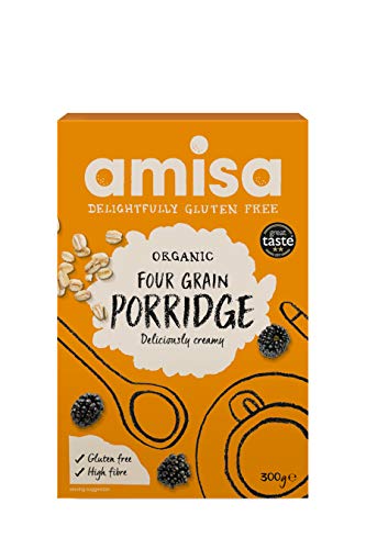 Amisa | Organic 4 Grain Porridge Gf | 6 x 300G von Amisa