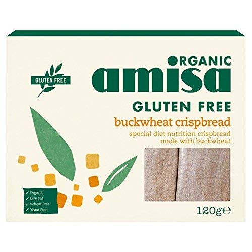 Amisa Organic Gluten Free Buckwheat Crispbread 120g von Amisa