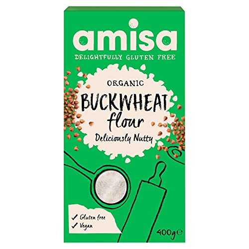 Amisa Organic Gluten Free Buckwheat Flour 400g von Amisa