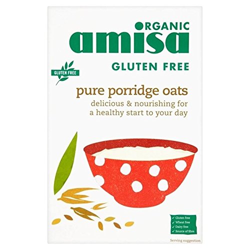 Amisa Organic Gluten Free Pure Porridge Oats 325g, 2 Pack Amisa Organic Gluten Free Pure Porridge Oats 325g, 2 Pack von Amisa