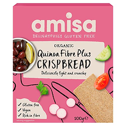 Amisa Organische Glutine Faser frei Quinoa Plus Croccanti 100 g von Amisa