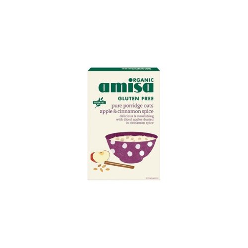 Amisa Reine Haferflocken - Apple und Cinnamon Spice, 2er Pack (2 x 300 g) von Amisa