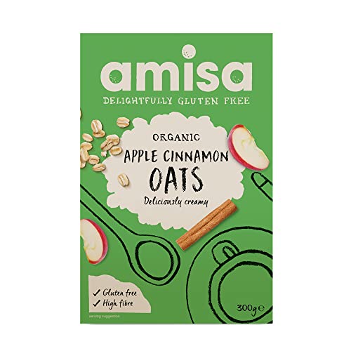 Amisa Pure Oats Apple & Cinnamon Spice Organic, 300g Amisa Pure Oats Apple & Cinnamon Spice Organic, 300g von Biona