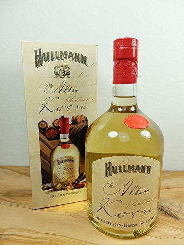 HULLMANN »Alter Korn« 0,7 Liter - Edler Kornbrand aus Deutschland | Premium Spirituose in eleganter Flasche | Perfekt für Kenner und Genießer von Ammerländer Schinkendiele