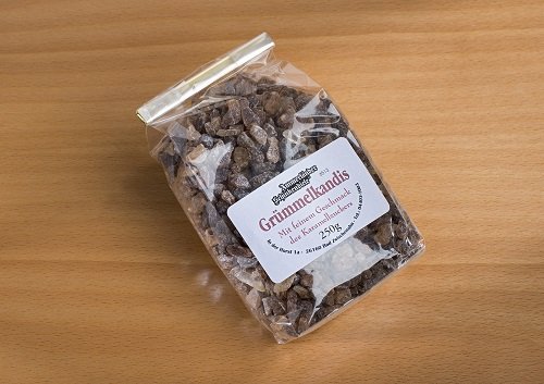 Grümmelkandis, 250g - Knuspriger Kandis in praktischer Tüte | perfekt zum Verfeinern von Heißgetränken und Desserts von Ammerländer Schinkendiele
