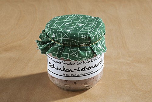 Hausmacher Schinken-Leberwurst im Glas | 160g | Herzhaft und traditionell für Genießer von Ammerländer Schinkendiele