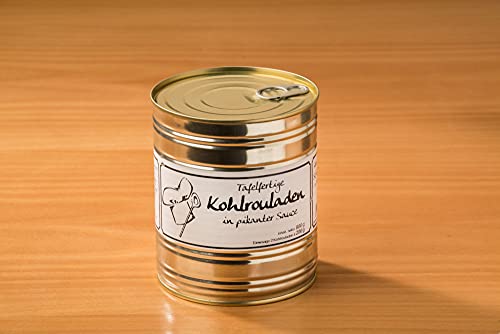 Kohlrouladen in pikanter Sauce – 800g | Traditionell handgerollt | Zartes Fleisch & Würzige Füllung | Perfekt für schnelle Mahlzeiten | Authentischer Hausmannskost-Geschmack von Schinkendiele!" von Ammerländer Schinkendiele