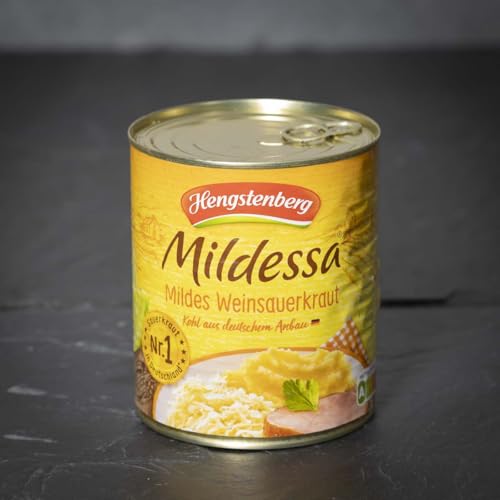 MILDESSA Weinsauerkraut | 810g | Traditionell fermentiertes Sauerkraut mit feinem Weinaroma MILDESSA Weinsauerkraut | 810g | Traditionell fermentiertes Sauerkraut mit feinem Weinaroma von Ammerländer Schinkendiele