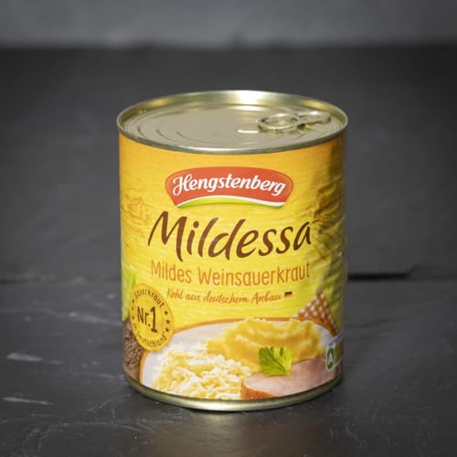 MILDESSA Weinsauerkraut | 810g | Traditionell fermentiertes Sauerkraut mit feinem Weinaroma von Ammerländer Schinkendiele