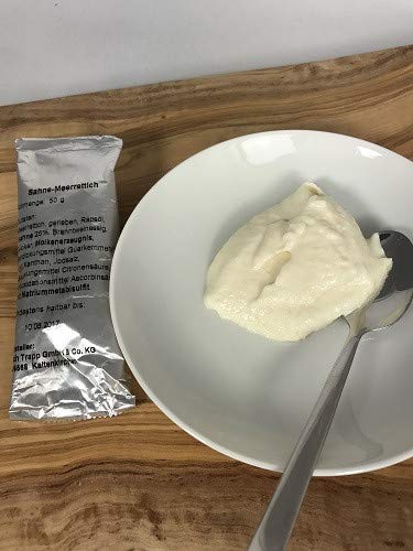 Meerrettich-Creme | Pikante Würzmischung mit feiner Schärfe | Perfekt zum Verfeinern von Gerichten und Snacks Meerrettich-Creme | Pikante Würzmischung mit feiner Schärfe | Perfekt zum Verfeinern von Gerichten und Snacks von Ammerländer Schinkendiele