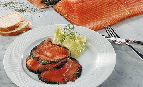 Norwegisches Graved Lachs-Präsent | 1000g exquisiter Lachs in traditioneller Graved-Art | Geschenk für Feinschmecker und besondere Anlässe von Ammerländer Schinkendiele