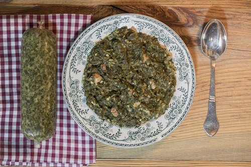 Original Ammerländer Grünkohl im Schlauch | 500g | Wenig Aufwand, Viel Geschmack | Traditioneller Genuss aus Norddeutschland Original Ammerländer Grünkohl im Schlauch | 500g | Wenig Aufwand, Viel Geschmack | Traditioneller Genuss aus Norddeutschland von Die Ammerländer Schinkendiele