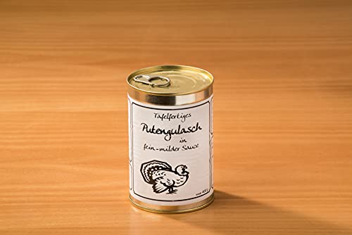 Putengulasch – 400g | Zartes, mageres Putenfleisch | Ideal geschmort & gewürzt | Leichte & gesunde Hausmannskost | Perfekt für vielfältige Gerichte | Premium-Qualität aus der Schinkendiele von Ammerländer Schinkendiele