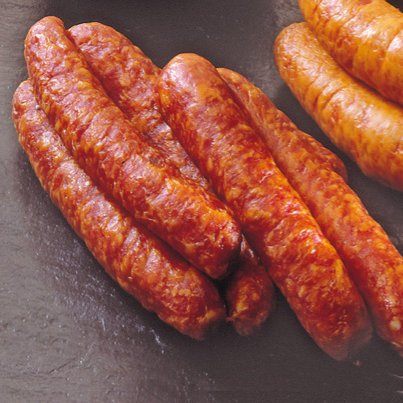 Rauchenden - Kochmettwurst im Naturdarm | 4er Packung ca. 370g | Perfekte Kochwurst/Mettenden mit Grünkohl von Ammerländer Schinkendiele