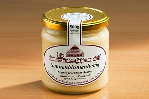 Sonnenblumenhonig, 500g-Glas von Ammerländer Schinkendiele