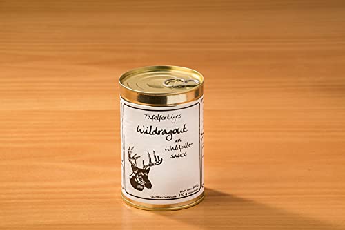 Wildragout in Waldpilzsauce – 400g | Exquisite Wildfleischmischung | Mit aromatischen Waldpilzen | Traditionell zubereitet & geschmackvoll abgerundet | Für wahre Feinschmecker | Premium-Qualität Wildragout in Waldpilzsauce – 400g | Exquisite Wildfleischmischung | Mit aromatischen Waldpilzen | Traditionell zubereitet & geschmackvoll abgerundet | Für wahre Feinschmecker | Premium-Qualität von Ammerländer Schinkendiele