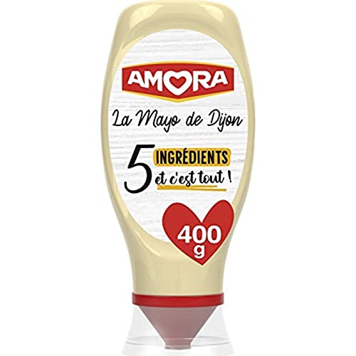 Amora Mayo de Dijon mit 5 Zutaten, weiche Flasche mit 400 g von Amora