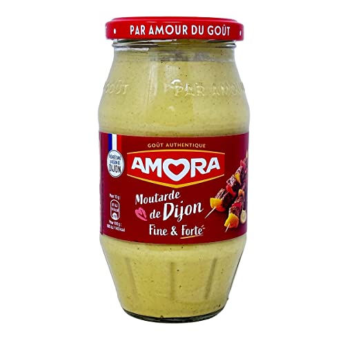 Amora Senf Moutarde de Dijon fein und scharf 440 g von Amora