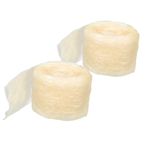 Amosfun 2 Rolle Wurstmantel bratwurstzange rostbratwurst bratwurst selber machen beisswurst Wurstverpackung natürliches Zubehör für die Schinkenherstellung Hülle für Wurst lecker Kollagen Amosfun 2 Rolle Wurstmantel bratwurstzange rostbratwurst bratwurst selber machen beisswurst Wurstverpackung natürliches Zubehör für die Schinkenherstellung Hülle für Wurst lecker Kollagen von Amosfun