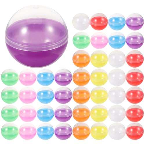 Amosfun -Automaten-Kapseln 100 Stück Leere Runde Durchsichtige Kapseln Spielzeug-Kaugummiautomaten Kleine Behälter Überraschung Für Kinder Osterparty Gastgeschenk 45 Mm Amosfun -Automaten-Kapseln 100 Stück Leere Runde Durchsichtige Kapseln Spielzeug-Kaugummiautomaten Kleine Behälter Überraschung Für Kinder Osterparty Gastgeschenk 45 Mm von Amosfun