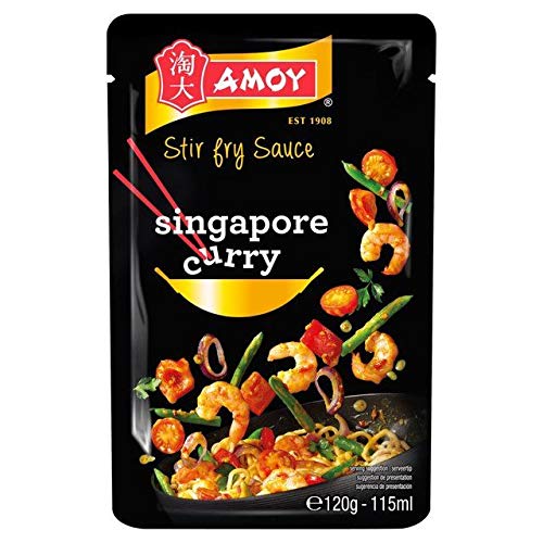 Amoy Singapore Curry Stir Fry Sauce 120g von Amoy