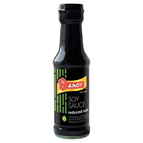 Amoy Sojasauce Salzarm - 150ml - 2er-Packung von Amoy