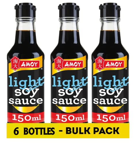 Amoy Soy Sauce Light 150 ml (Pack of 6) von Amoy