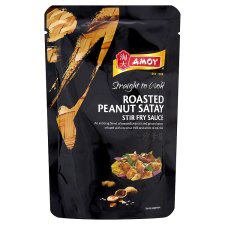 Amoy Straight To Wok Roasted Peanut Satay Stir Fry Sauce 120G von Amoy