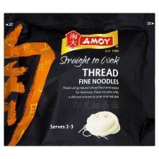 Amoy Straight To Wok Thread Fine Noodles 2 X 150G von Amoy