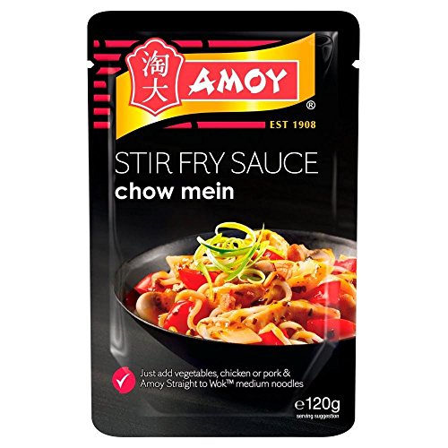Amoy Straight to Wok Chow Mein Stir Fry Sauce (120 g) - Packung mit 6 von Amoy