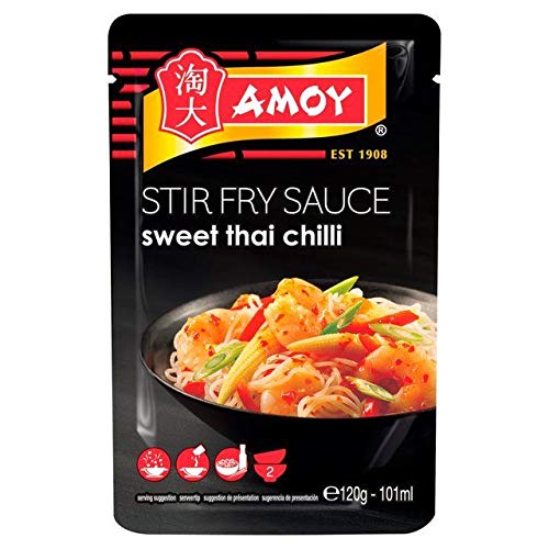 Amoy Straight To Wok Sweet Thai Chilli Stir Fry Sauce 120G von Amoy