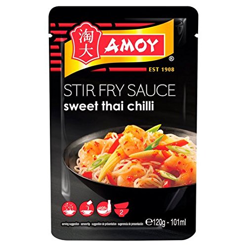 Amoy Straight To Wok Sweet Thai Chilli Stir Fry Sauce 120G von Amoy