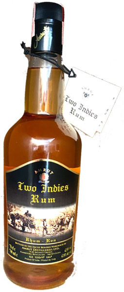 Amrut Two Indies Rum 42,8% vol. 0,7 l von Amrut Distillers