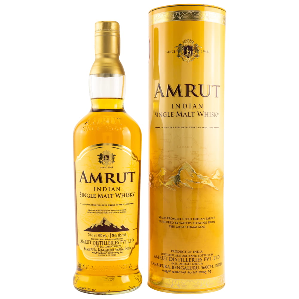 Amrut Single Malt 46% vol. 0,7 l Amrut Single Malt 46% vol. 0,7 l von Amrut