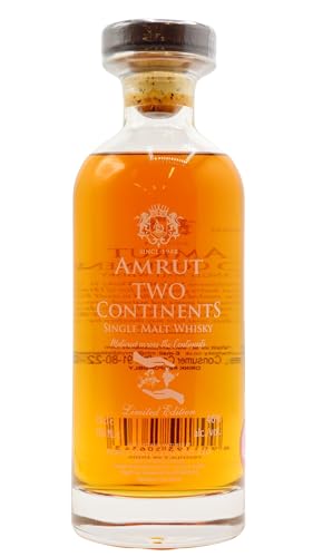 Amrut TWO CONTINENTS India Single Malt Whisky Batch No. 4 46% Vol. 0,7l von Amrut