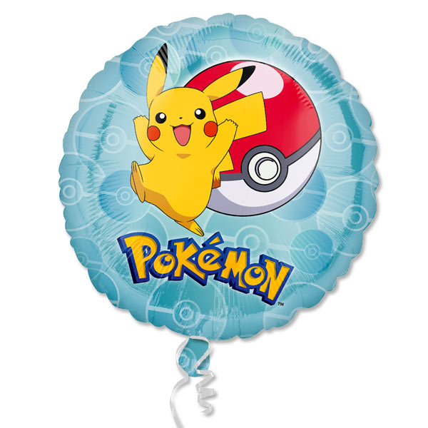 Pokemon Folienballon mit Pikachu und Pokeball, 1 Stk, 35cm von Amscan Europe GmbH
