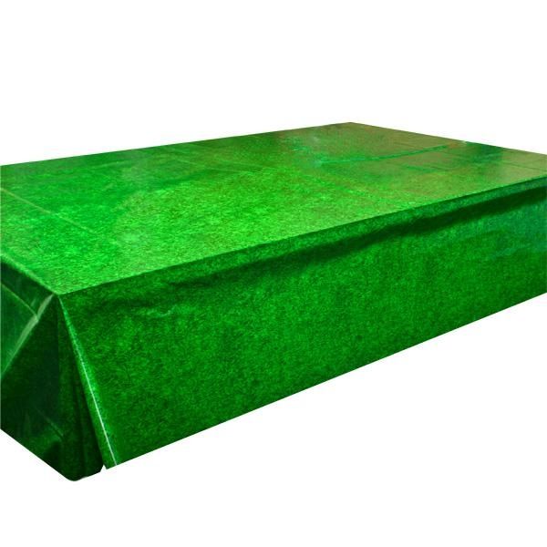 Tischdecke grasgrün, Folie, 2,6×1,4m für perfektes Picknick-Feeling von Amscan Europe GmbH