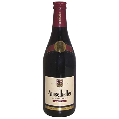 6 Flaschen Amselkeller, Cuvée, lieblich Rotwein a 0,75 L 11,5% vol. von Amselkeller